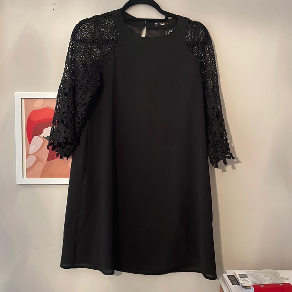 Shein black dress. Size SM. Like new. No stains or rips.